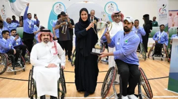 دليّل بنت نهار تتوج نادي ذوي الإعاقة في الرياض بكأس الاتحاد السعودي