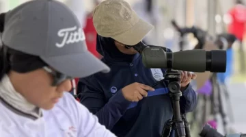فاتن صالح تُتوج بذهبية القوس المركب