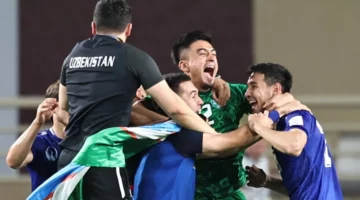نقطة الإمارات تقود أوزبكستان إلى المونديال