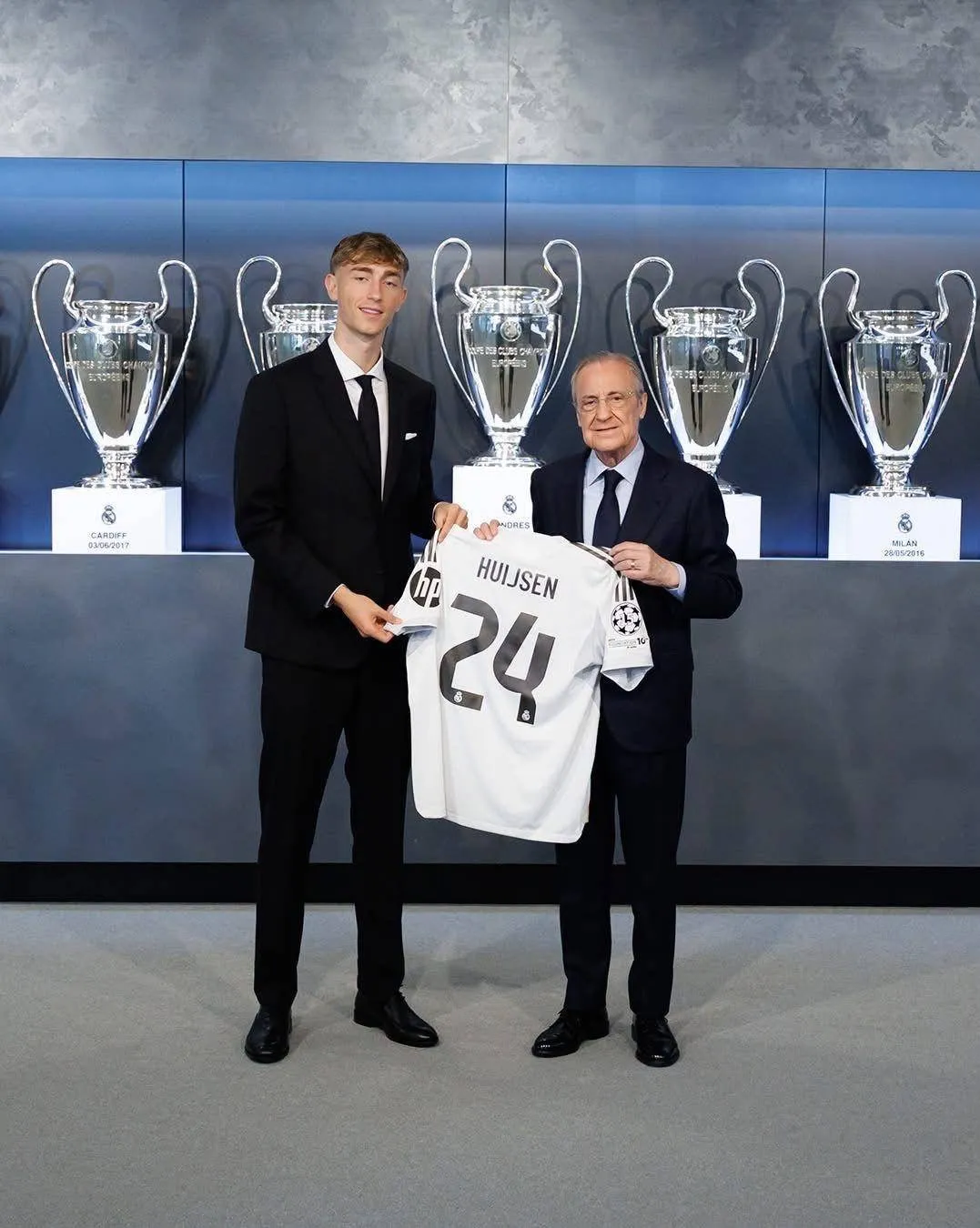 دين هويسين يُقدَّم رسمياً لاعباً جديداً في ريال مدريد