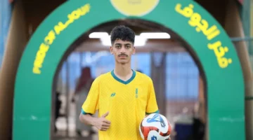 الشمري «موهبة العروبة» على رادار كبار الدوري السعودي