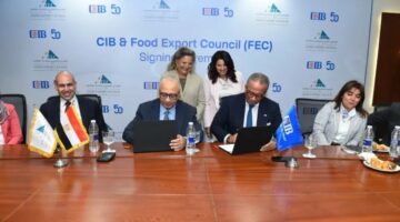 “CIB” يوقّع شراكة استراتيجية مع “تصديري الصناعات الغذائية” لدعم الصادرات