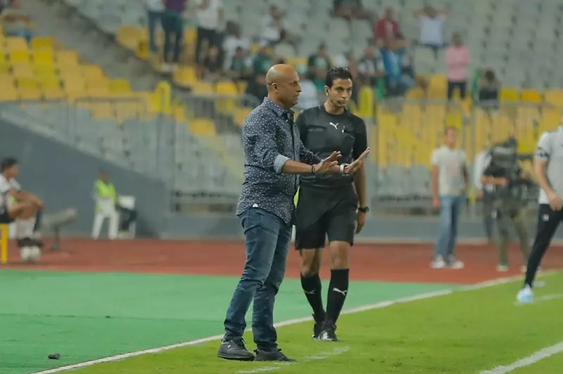 طارق مصطفى: واجهنا إنبي بهدف الفوز