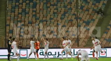 احتفال هالاند.. لقطات من مباراة الزمالك ضد فاركو