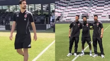 أجواء ما قبل مباراة الأهلي وباتشوكا استعدادًا للمونديال