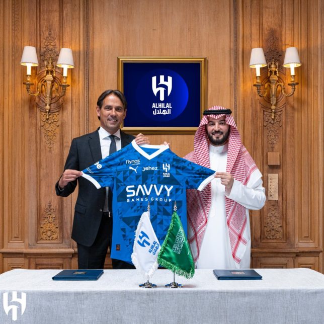 رسميًا.. الهلال يُعلن تعاقده مع سيموني إنزاجي
