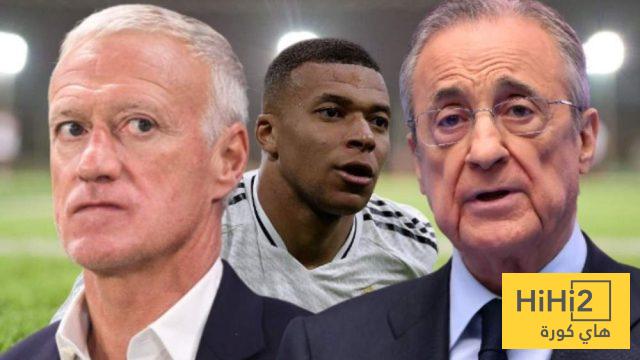 ديشامب يحاول وضع مبابي في مواجهة فلورنتينو بكذبة