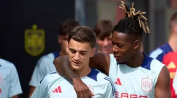 غافي يعود بثقة إلى المنتخب ويشيد بلويس إنريكي وديمبيلي
