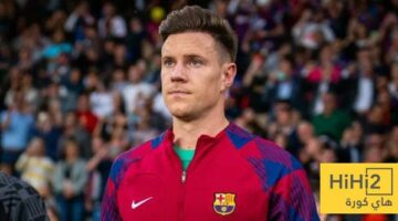 راتب تير شتيغن مع برشلونة