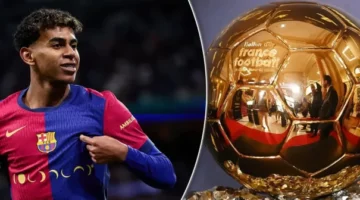 لاعب منتخب إسبانيا يعلق على فرص لامين للفوز بالكرة الذهبية