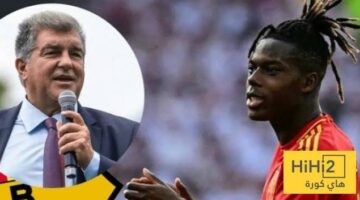 لابورتا يصل معسكر منتخب إسبانيا من أجل نيكو ويليامز.. صور