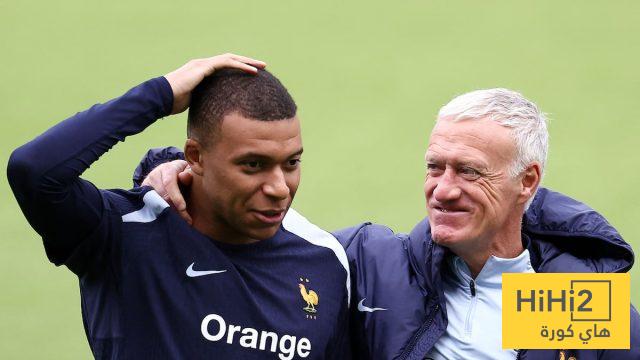 رأي ديشامب في مستوى كيليان مبابي