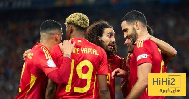 تشكيلة اسبانيا الرسمية للقاء البرتغال في نهائي دوري الامم