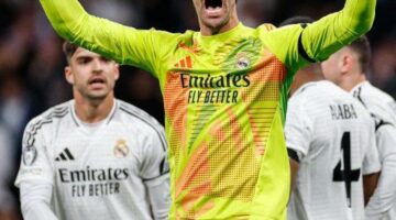 ريال مدريد يقترب من تمديد عقد كورتوا