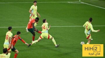 احصائيات الشوط الاول من مباراة اسبانيا و البرتغال