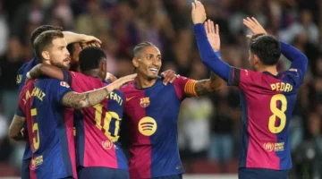 ارتفاع كبير في القيمة السوقية للاعبي برشلونة بعد موسم قوي