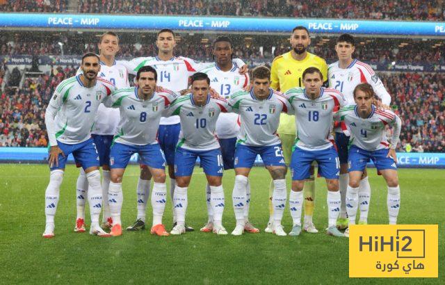 تشكيلة ايطاليا الرسمية للقاء مولدوفا