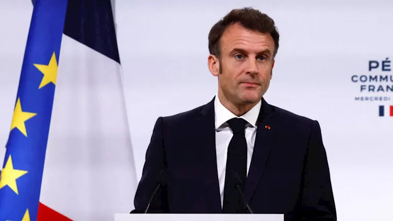 ماكرون يدعو إيران لخفض التصعيد ووقف الهجمات في المنطقة