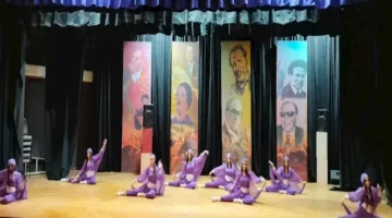 عروض فنون شعبية في احتفالات عيد الفطر بقصر ثقافة وادي النطرون