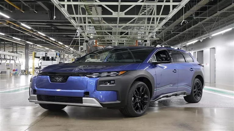 سوبارو تطلق سيارتها الكهربائية الجديدة للطرق الوعرة