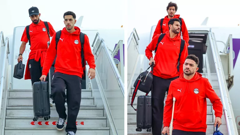 منتخب مصر يصل جدة استعداداً لمواجهة السعودية ودياً