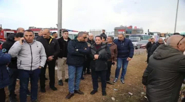 بالصور.. محافظ الجيزة يتابع أعمال شفط مياه الأمطار بالطرق والمحاور