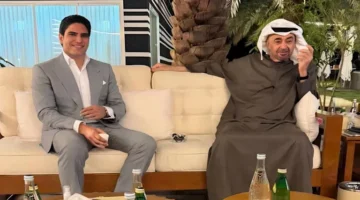 أبو هشيمة ينشر صورا للقائه مع رئيس الإمارات ويعلق "بساطة الكبار سر العظمة"