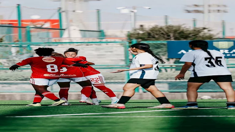 رباعية نظيفة تقود سيدات الأهلي لفوز جديد على حساب ساك