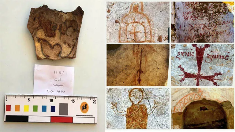 10 صور جديدة تكشف تفاصيل الكشف الأثري بوادي النطرون