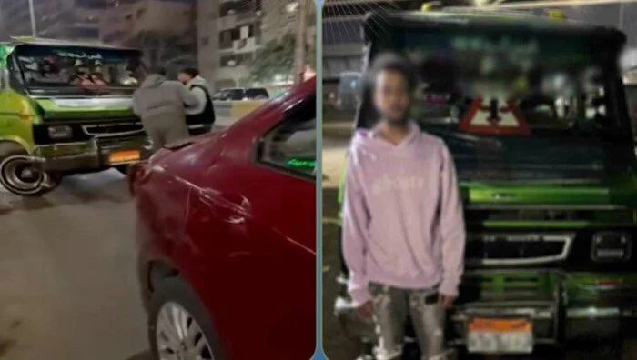 القبض على قائد سيارة أجرة اصطدم بأخرى ملاكي ولاذ بالهرب في القليوبية