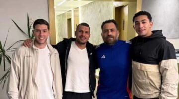 أحدث إطلالة لـ طارق حامد مع جون إدوارد عبر إنستجرام | شاهد