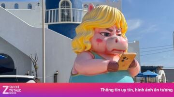 تجولت تميمة الحصان ذات الوجه العابس، والتي كانت تحمل هاتف آيفون 17، على ساحل نهون لي.