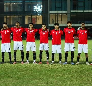 تشكيل منتخب مصر مواليد 2007 لملاقاة الجزائر وديا