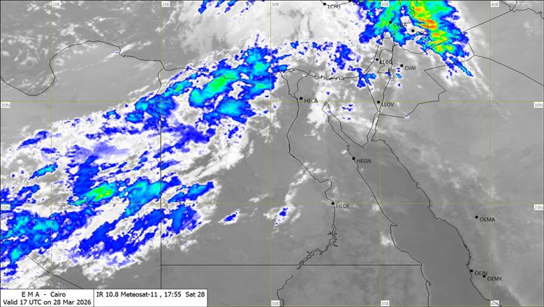 عاجل| هطول أمطار على 4 مدن بالسواحل الشمالية.. «الأرصاد» تحذر من نشاط الرياح والأتربة