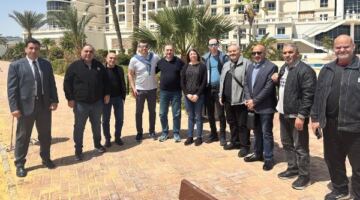 وصول وفد الاتحاد الدولي لرفع الأثقال إلى الإسماعيلية لمعاينة استعدادات بطولة العالم