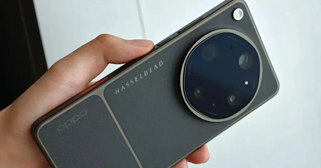 أعلنت شركة أوبو عن هاتف هاسيلبلاد مجهز بمجموعة كاميرات ضخمة.