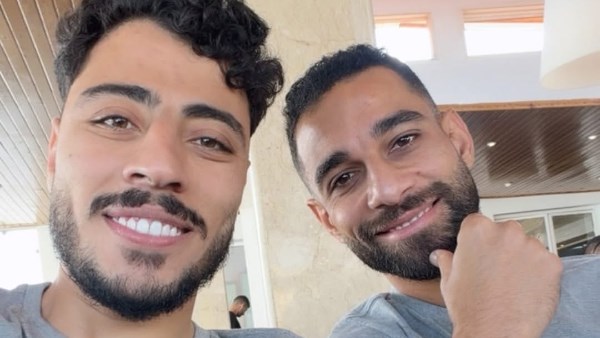 أكرم توفيق يحتفي بعيد ميلاد عمرو السولية