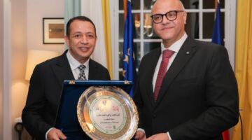 القنصلية الفرنسية بالإسكندرية تحتفي بتولي أيمن عطية منصب المحافظ بحضور السفير الفرنسي ونخبة من المسؤولين