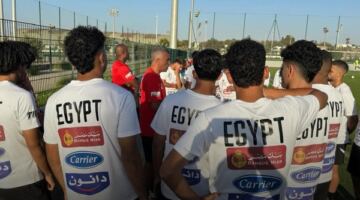 المنتخب الليبي يتقدم في الشوط الأول بهدف وحيد أمام منتخب مصر للناشئين