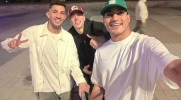 بصورة ثلاثية | أحمد فتوح برفقة مصطفى محمد وإمام عاشور