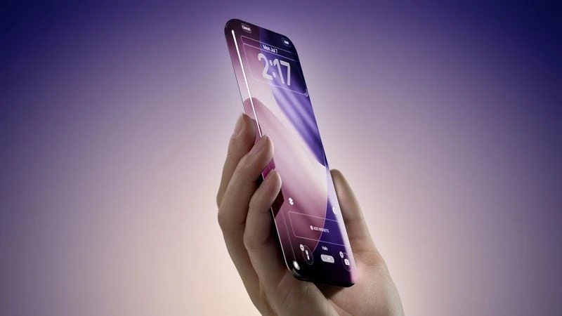 تم الكشف عن هاتف آيفون بمناسبة الذكرى السنوية العشرين بتصميم منحني وحواف هي الأقل نحافة في التاريخ.