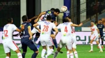 حازم إمام: خط وسط الزمالك في مباراة المصري لم يكن في أفضل حالاته