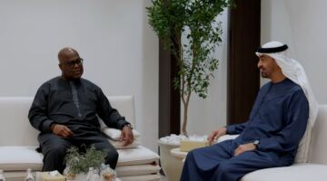 رئيس الدولة ونظيره الكونغولي يبحثان التعاون والتطورات الإقليمية