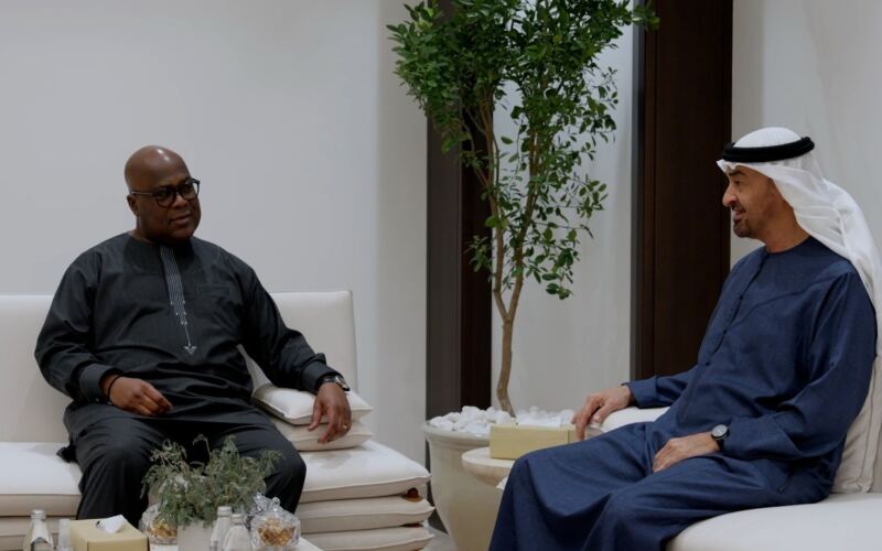 رئيس الدولة ونظيره الكونغولي يبحثان التعاون والتطورات الإقليمية