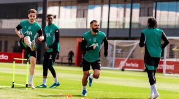 شاهد محمد صلاح في مران ليفربول الأخير قبل مواجهة باريس سان جيرمان