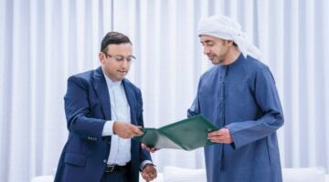 محمد بن زايد وترامب يناقشان تطورات الأوضاع في المنطقة