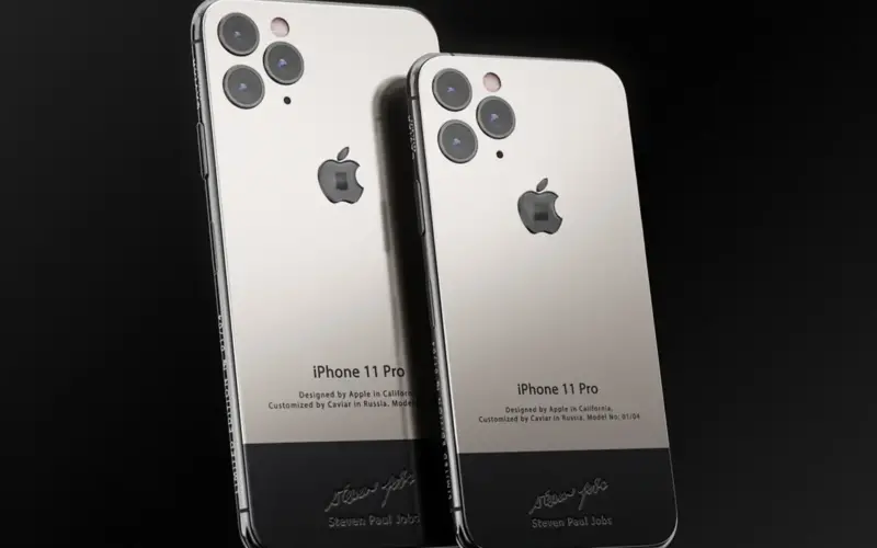 نسخة خاصة من “آيفون” مرصعة بقطعة من ملابس ستيف جوبز بسعر 9630 دولاراً