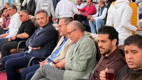 وزير الرياضة التركي يشاهد لقاء بيراميدز وإنبي بنصف نهائي كأس مصر باستاد بتروسبورت