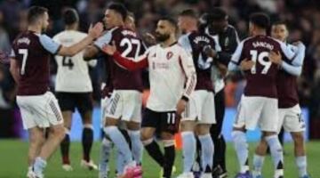 أستون فيلا يفوز على ليفربول 4-2 في الدوري الإنجليزي الممتاز
                                                
                                                
                                                    16/05/2026 01:55 ص
                                                
                                                
                                                    حقق أستون فيلا فوزا كبيرا على ضيفه ليفربول بنتيجة (4 – 2) في المباراة التي جمعتهما مساء اليوم
