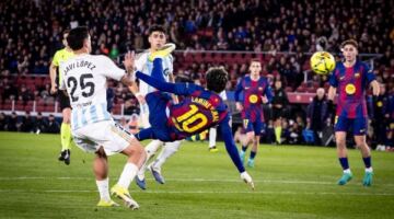 ألافيس يفاجئ برشلونة ويخطف فوزًا بهدف في الدوري الإسباني
                                                
                                                
                                                    14/05/2026 01:02 ص
                                                
                                                
                                                    خسر فريق برشلونة أمام مضيفه ديبورتيفو ألافيس بهدف دون رد، في المباراة التي جمعتهما مساء الأربعاء على ملعب «مينديزوروتزا»، ضمن منافسات الجولة الـ36 من الدوري الإسباني.